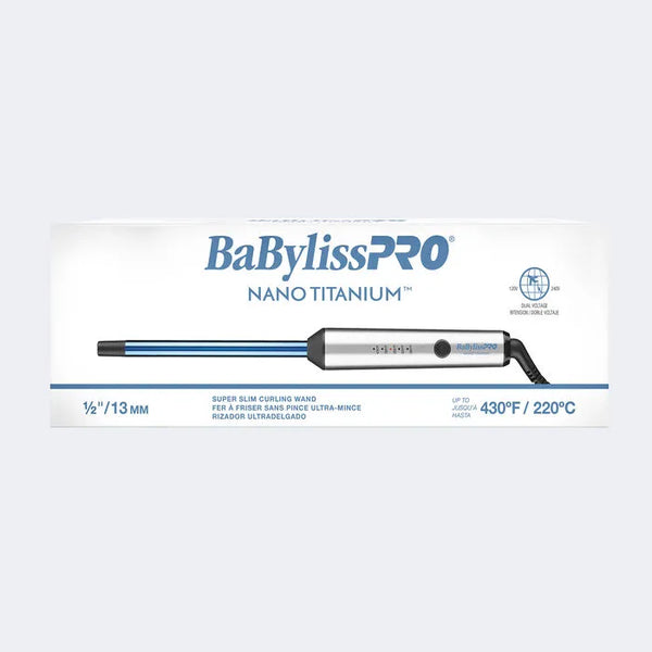 BABYLISSPRO NANO CURL WAND 1/2 | BNTW50UC