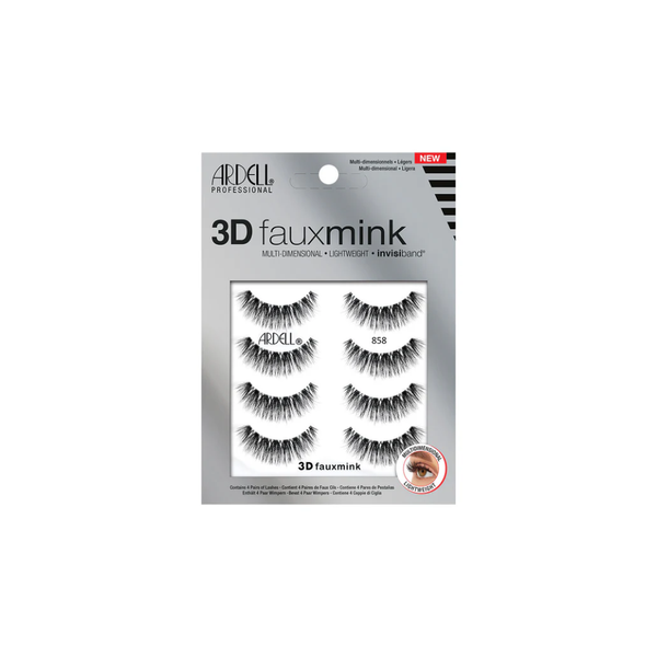 ARDELL 3D FAUX MINK 4 PACK-#858 | 88060