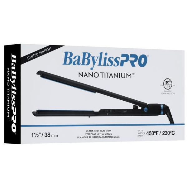 BABYLISSPRO NANO FLAT IRON 1-1/2" BLACK | BNTMB4073TUC