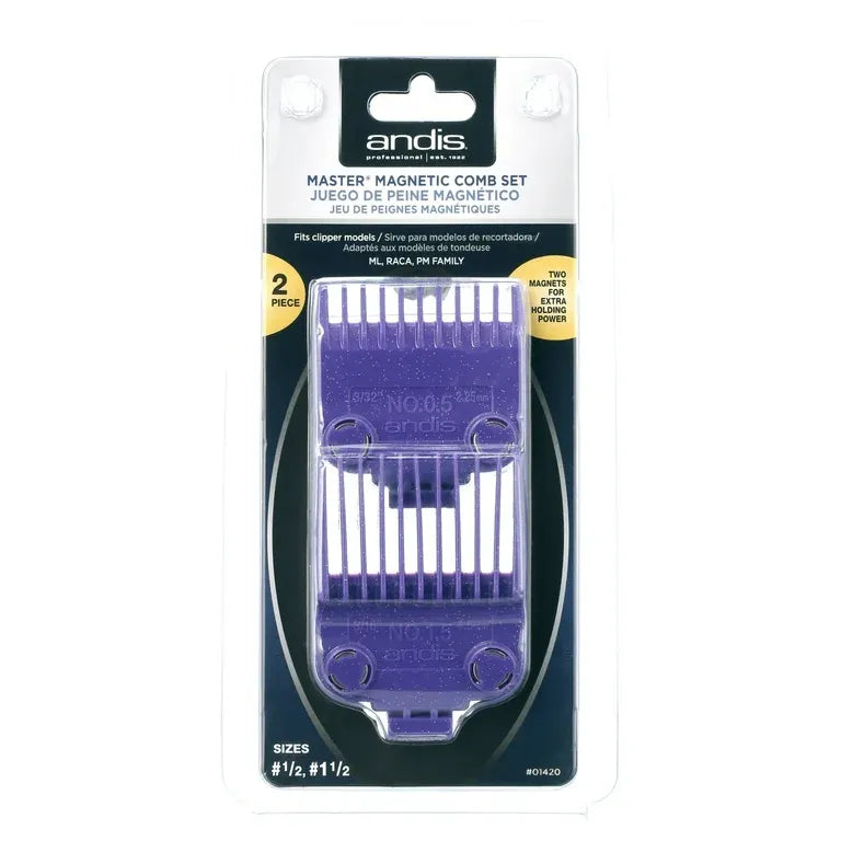 ANDIS MASTER DUAL MAGNETIC COMB SET | 01420