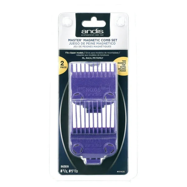 ANDIS MASTER DUAL MAGNETIC COMB SET | 01420