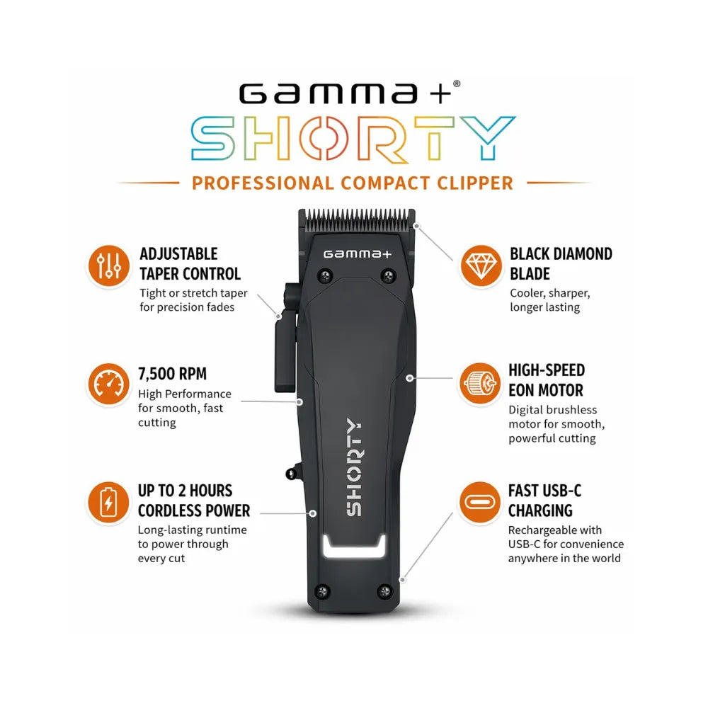 GAMMA+ SHORTY CLIPPER | GP605M