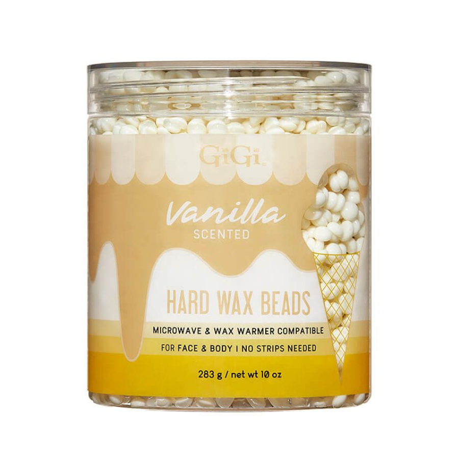 GIGI VANILLA HARD WAX BEADS 10OZ | #91648