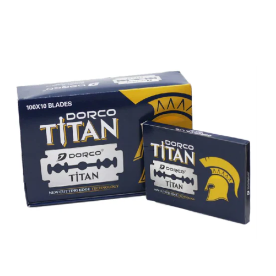 DORCO TITAN DOUBLE BLADE 100X10 BLADES | STL-300