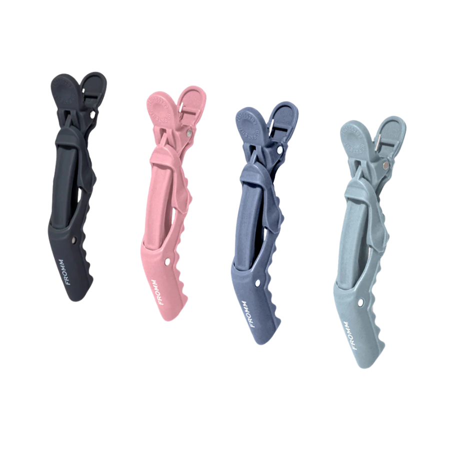 FROMM SOFT MATTE GATOR CLIPS 10-PACK - MULTICOLOR | F5019