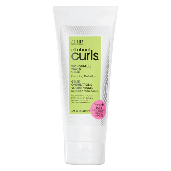 ZOTOS ALL ABOUT CURLS WONDER-FULL WAVES PLUMPING GELEE 6.7 fl oz.