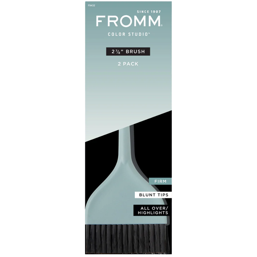 FROMM 2- 7/8" FIRM COLOR BRUSHES - 2 PACK | F9432