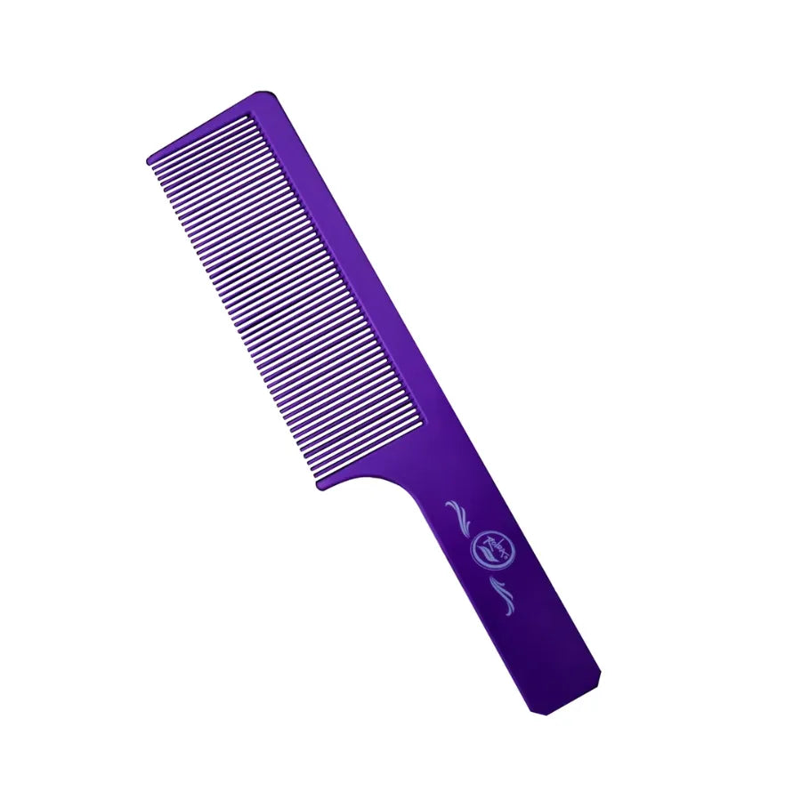 ROLDA CARBON FIBER FLAT TOP HAIR STYLING COMB 9 INCH