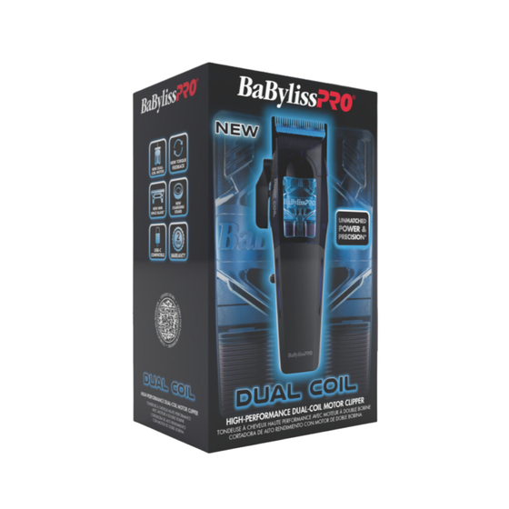 BaBylissPRO High-Performance Dual-Coil Motor Cordless Trimmer + Clipper Set