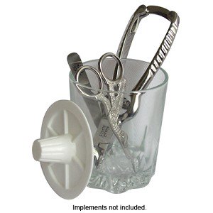 DL Professional Glass Sterilizing Jar - 4 Oz.