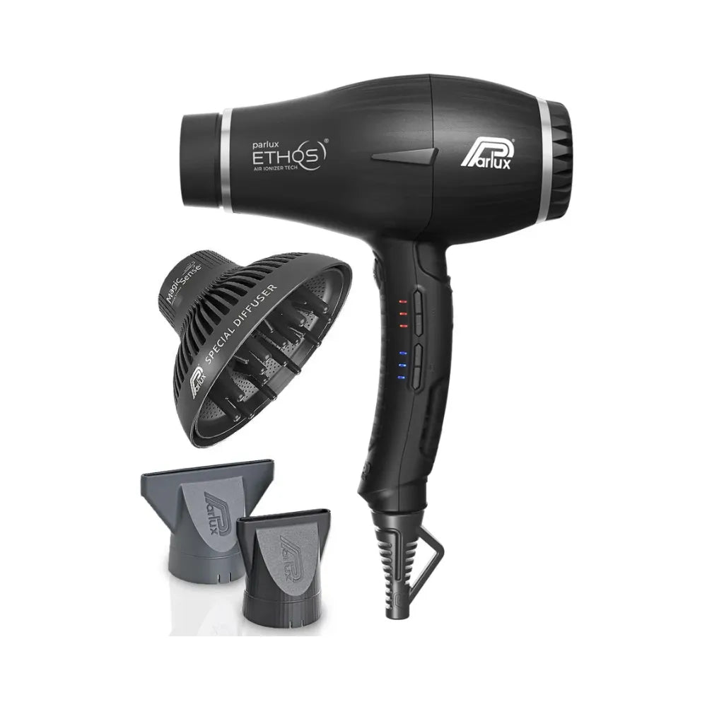 PARLUX ETHOS + MAGIC SENSE PROFESSIONAL HAIRDRYER WITH IONIZER +  DIFUSSER