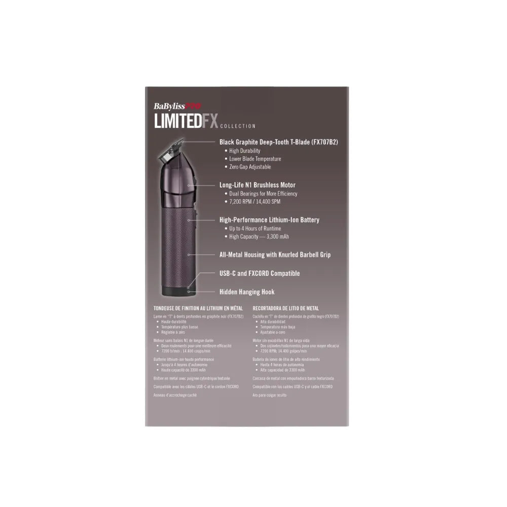 BABYLISSPRO LIMITEDFX TRIMMER NIGHTFALL | FX787NP