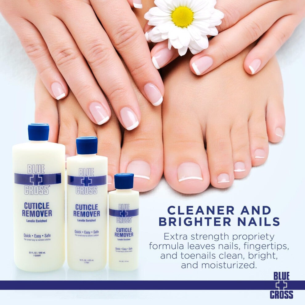 BLUE CROSS CUTICLE REMOVER LANOLIN ENRICHED