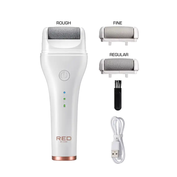 RED BY KISS CORDLESS FOOT CALLUS REMOVER | FCR01