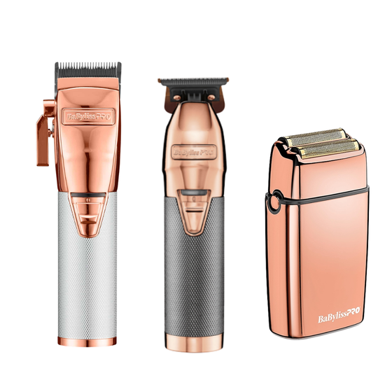 BaBylissPRO RoseFX Cordless Clipper, Trimmer & Shaver Combo