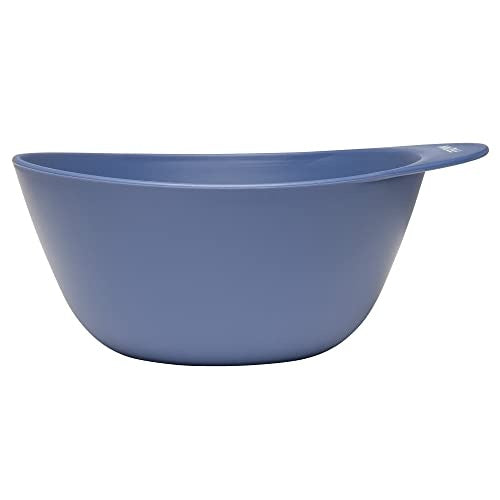 Fromm Color Studio Large Mixing Bowl for Hair Dye  Bleach  Coloring  and Treatments with Spill Proof Rubberized Base  16 Oz  Blue