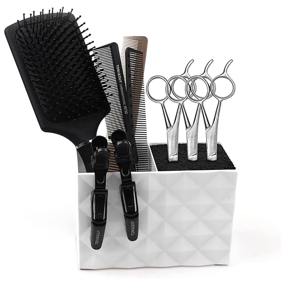 SHAVE FACTORY PRO HOLDER SCISSORS - WHITE