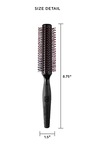 Cricket Static Free RPM 12 Row Round Hair Brush for Curling Blow Drying Styling All Hair Types