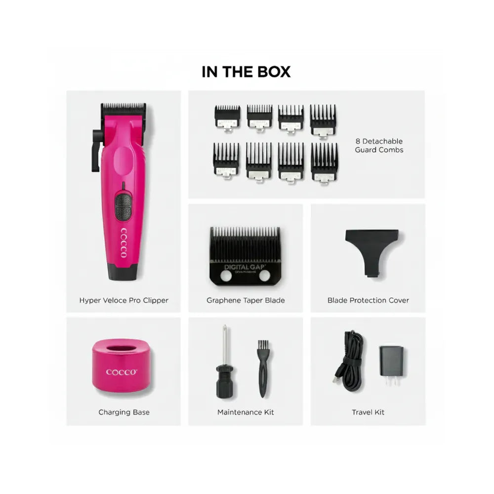 COCCO HYPER VELOCE CLIPPER - PINK