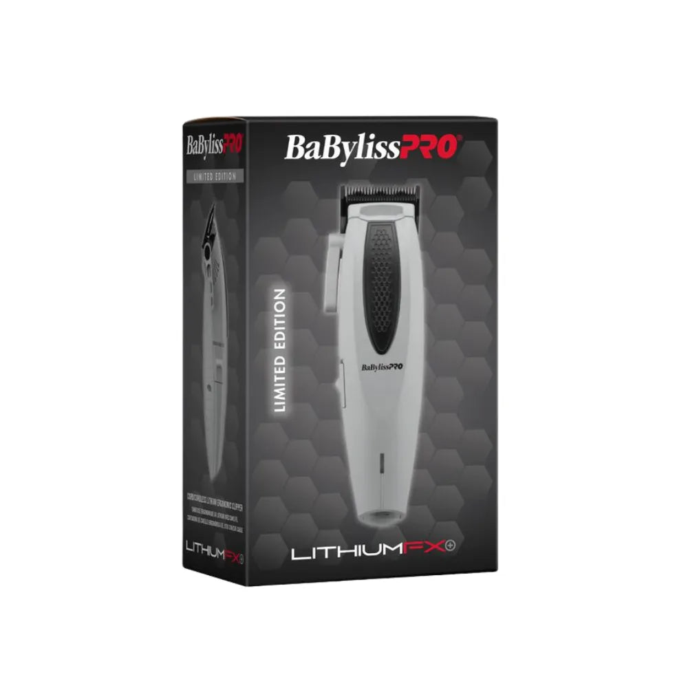BABYLISSPRO LITHIUMFX+ LIMITED EDITION GREY CORD/CORDLESS LITHIUM ERGONOMIC CLIPPER | FX673NSGY
