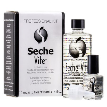 Seche Vite Dry Fast Top Coat Kit, 3 Ct - 1