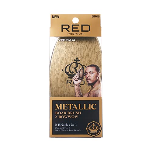 RED BY KISS METALLIC BOAR BRUSH X BOWWOW | BR08