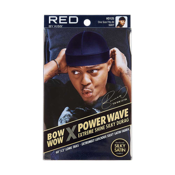 RED BY KISS DURAG NAVY