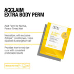 ZOTOS ACCLAIM PERM EXTRA BODY