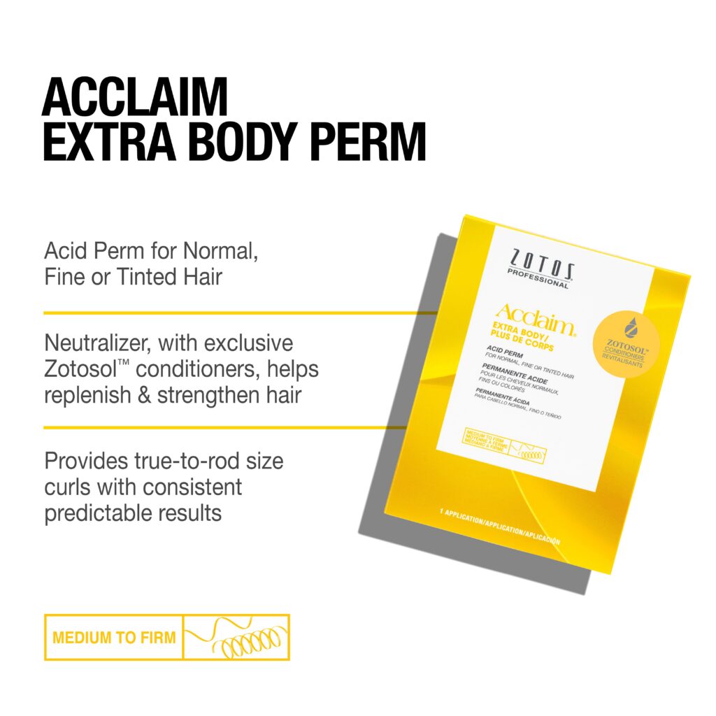 ZOTOS ACCLAIM PERM EXTRA BODY