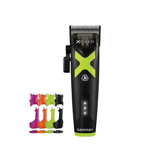 Gamma+ Xceed Collection Clipper, Trimmer & FREE Shaver | G+XCEEDPROMO