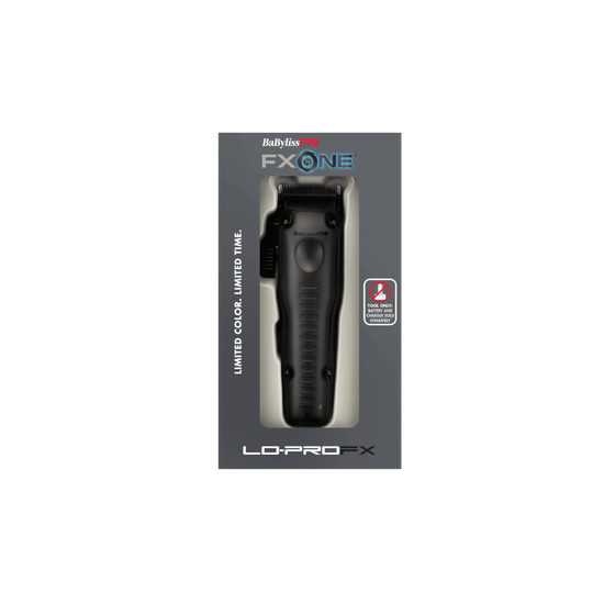 BaBylissPRO FXONE LO-PROFX Clipper & Trimmer Black | FX829MBLT, FX729MBLT (BATTERY INCLUDED)