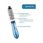 BABYLISSPRO NANO TITANIUM 1.25" SOFT-BRISTLE HOT AIR BRUSH| BNT21000