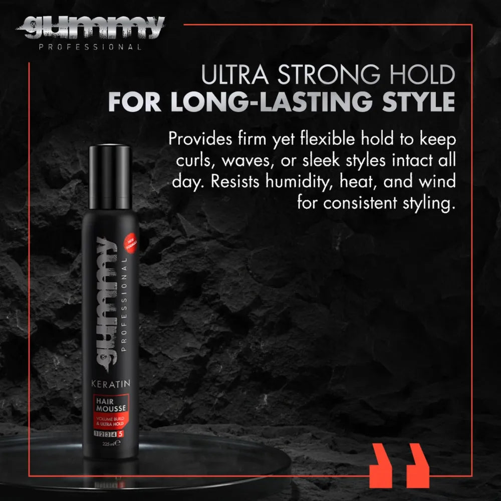 GUMMY HAIR MOUSSE 7.6 OZ.