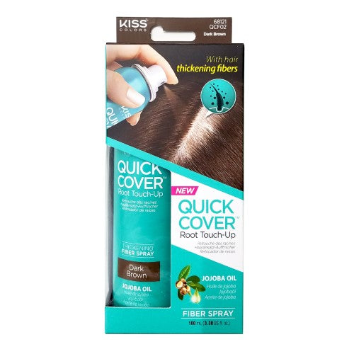 Red by Kiss Quick Cover Root Touch-Up Fiber Spray 3.38 oz.