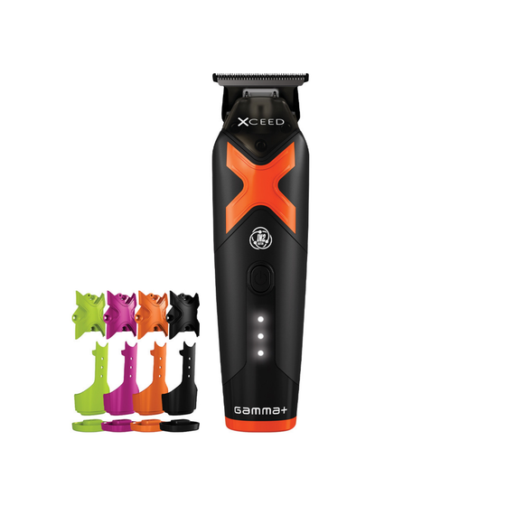 Gamma+ Xceed Collection Clipper, Trimmer & FREE Shaver | G+XCEEDPROMO