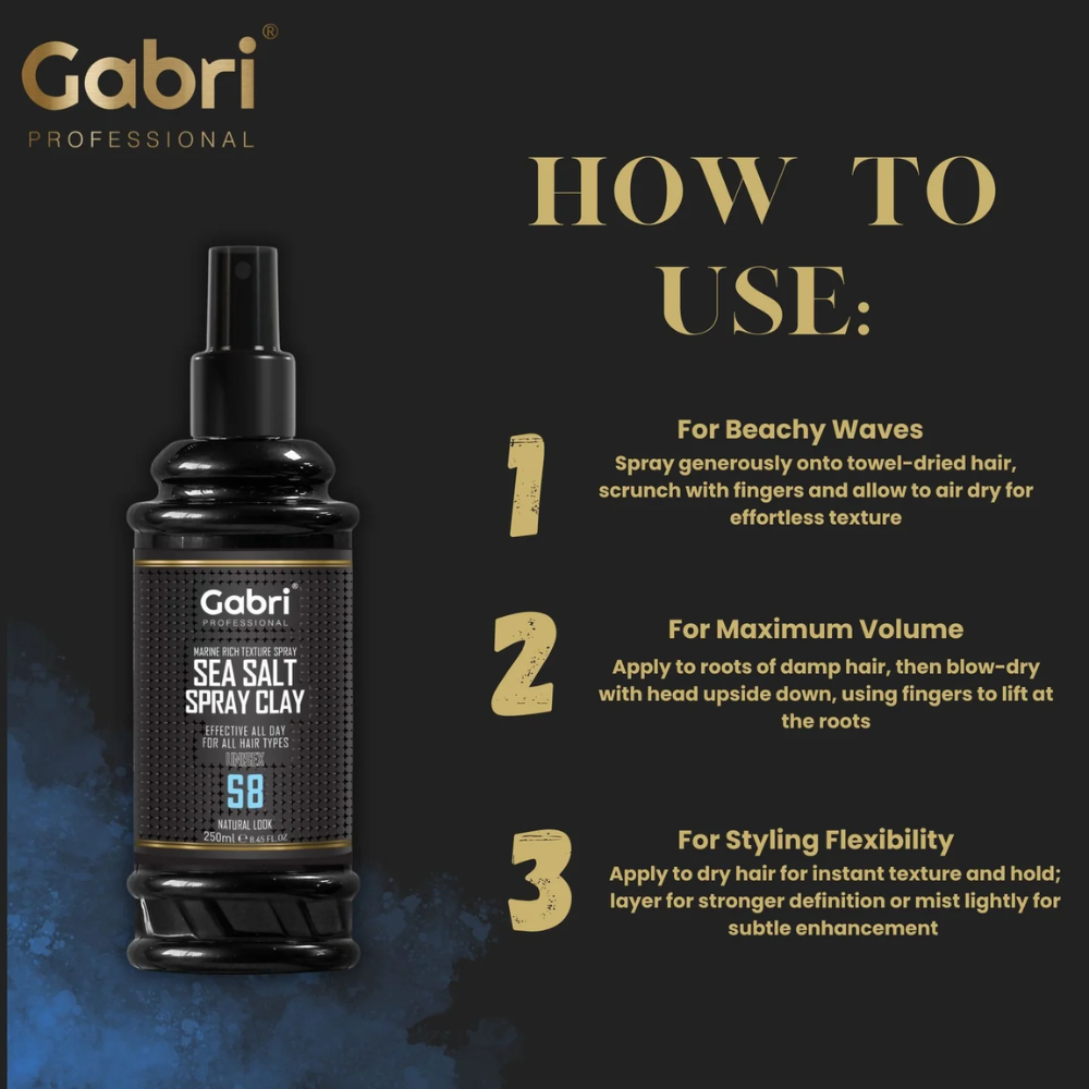 GABRI SEA SALT SPRAY CLAY S8 | GABRI-2283