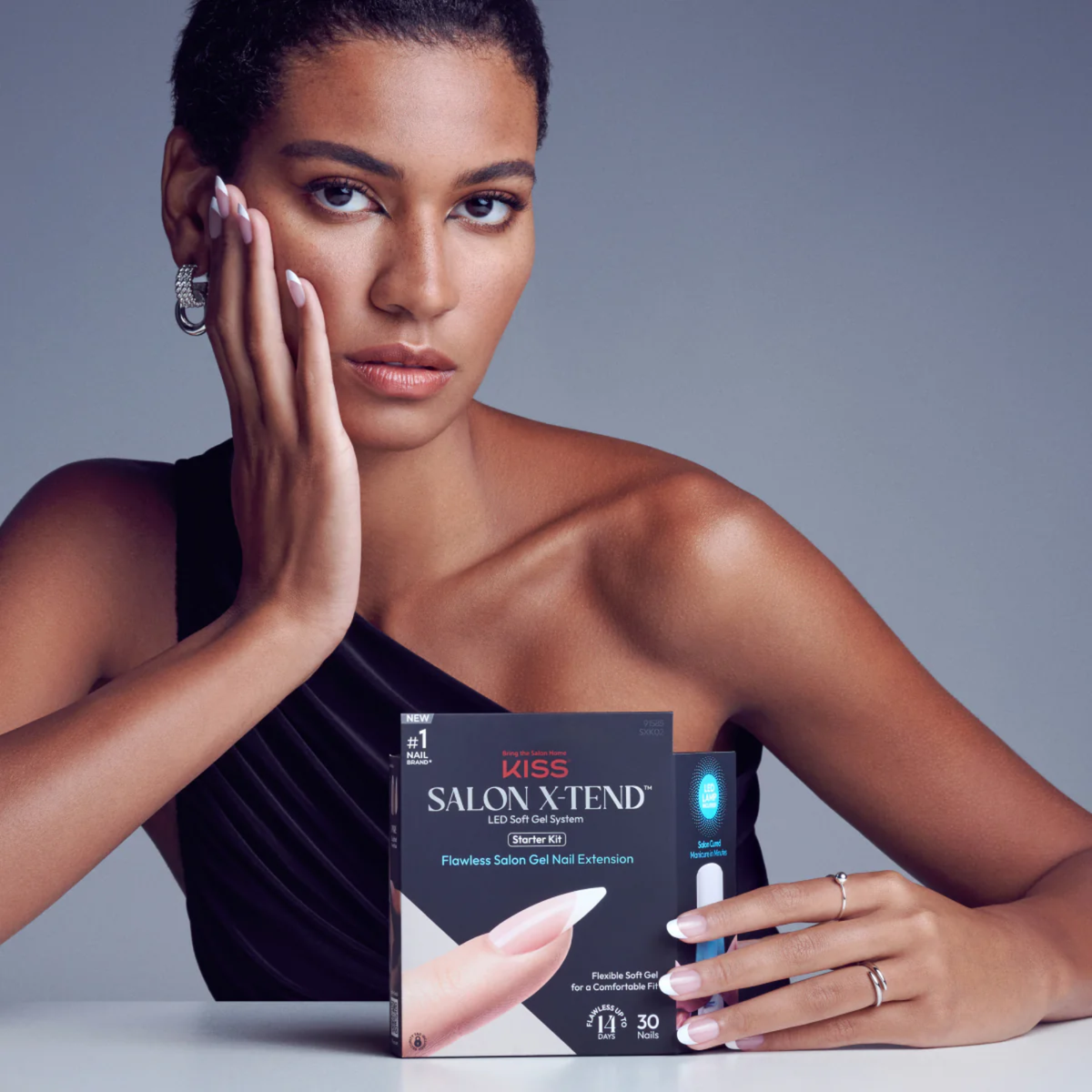 KISS SALON X-TEND LED SOFT GEL SYSTEM | STARTER KIT | SXK02