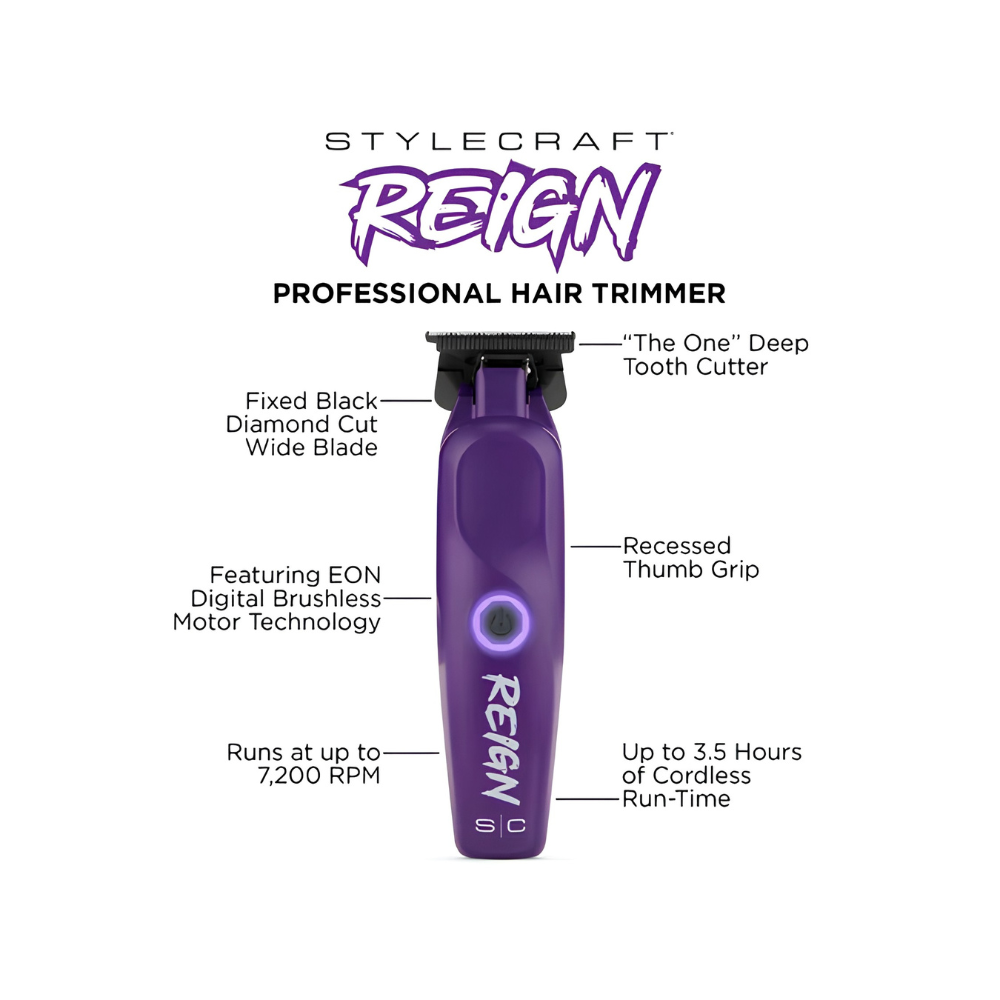 STYLECRAFT REIGN TRIMMER PURPLE | SC422P