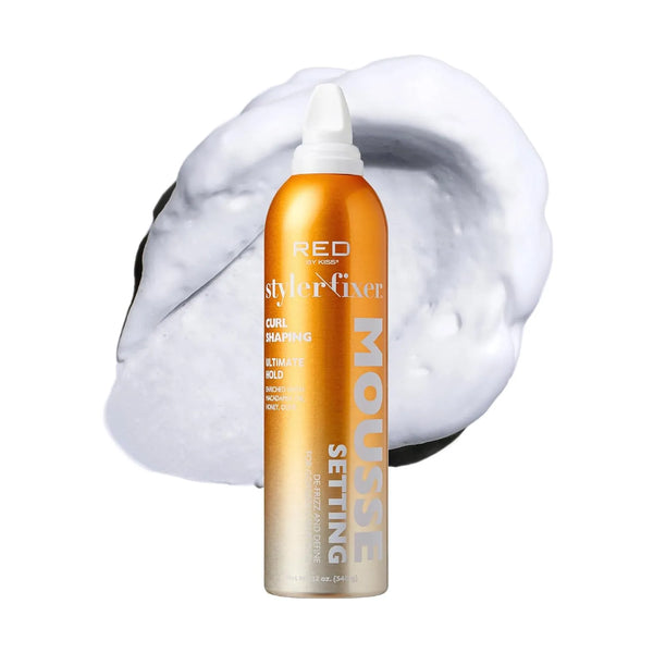 RED BY KISS STYLER FIXER SETTING MOUSSE CURL SHAPING | STM05