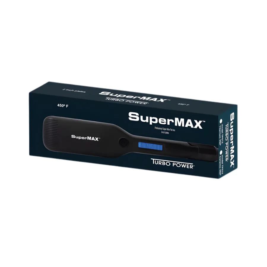 TURBO POWER SUPERMAX TITANIUM FLAT IRON 2" | #TP513