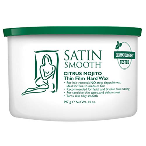 SATIN SMOOTH CITRUS MOJITO HARD WAX 14 OZ.