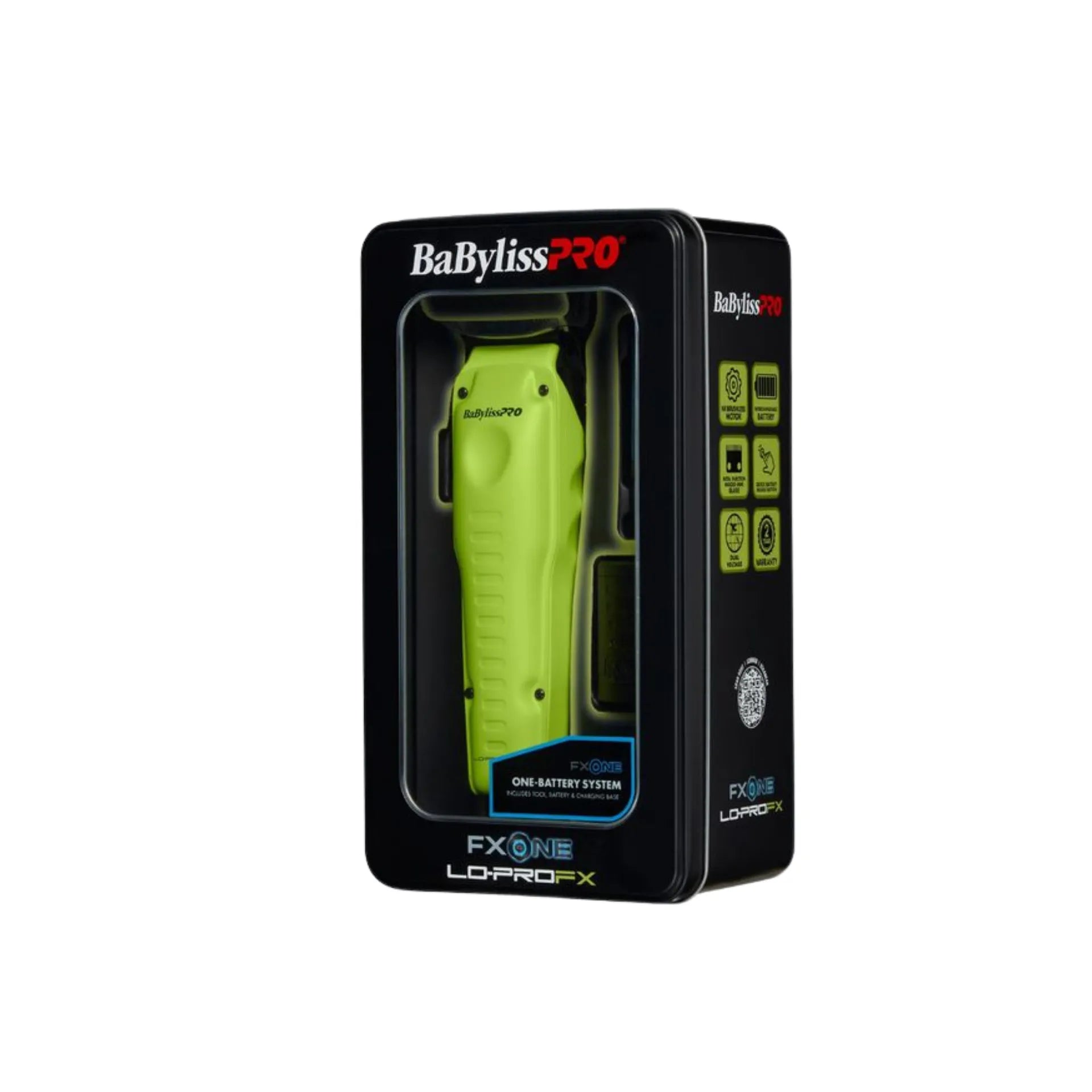 BABYLISSPRO FXONE LO-PROFX LIMITED EDITION NEON YELLOW CLIPPER | FX829NY