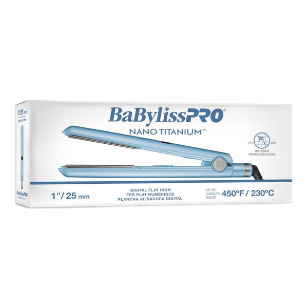 BABYLISSPRO NANO TITANIUM 1" DIGITAL FLAT IRON BNT4095TUC