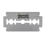 Wilkinson Sword Barber's Style for Men  Double Edge  Premium Stainless Steel Safety Blades  10 X Razor Blade Refills, Silver, 10.0 Count