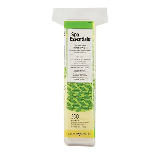 Graham Spa Essentials 2 x 2 Esthetic Wipes 200 Ct | 52508