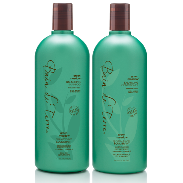 BAIN DE TERRE GREEN MEADOW SHAMPOO DUO 33.8 OZ.
