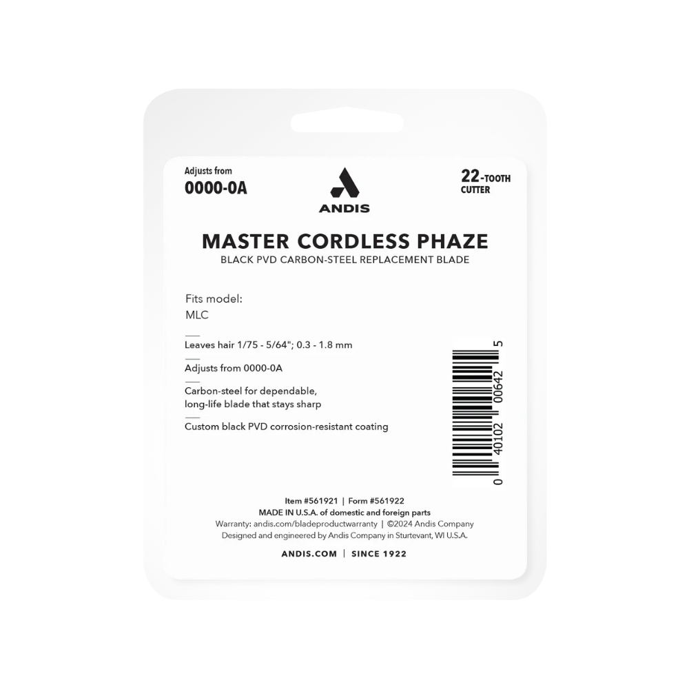ANDIS MASTER CORDLESS PHAZE 22-TOOTH | 561921