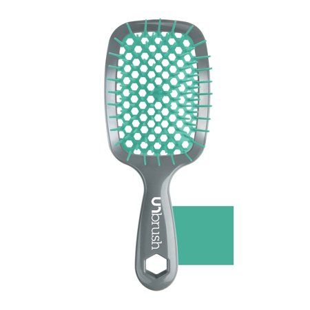 UNbrush Detangling Hair Brush, Green