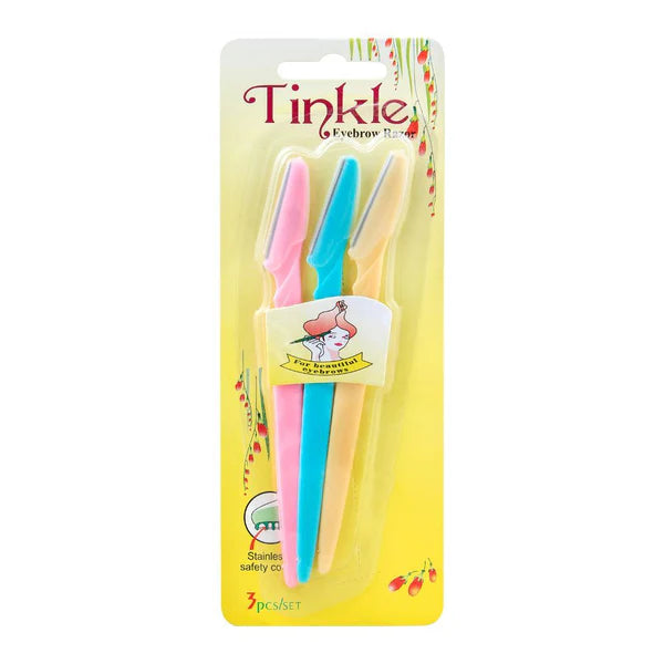 TINKLE EYEBROW RAZOR SET KOREAN  3PCS