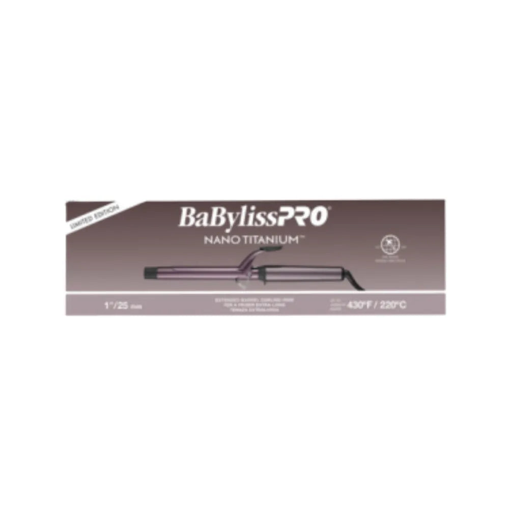 BABYLISSPRO LIMITED EDITION NANO TITANIUM 1" CURLING IRON NIGHTFALL | BNTWP100XLUC